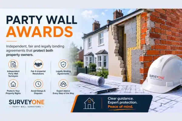 Contact our team today to see if you require party wall awards Greenford